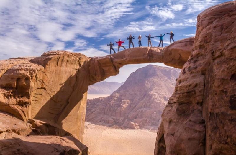 Oryx Camp Hotel Wadi Rum Exterior photo